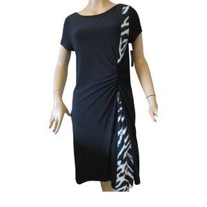 Chaus Black & White Dress Women's Medium New with Tags
